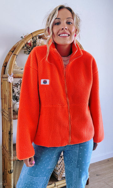 VESTE MOUMOUTE CLOSE ORANGE